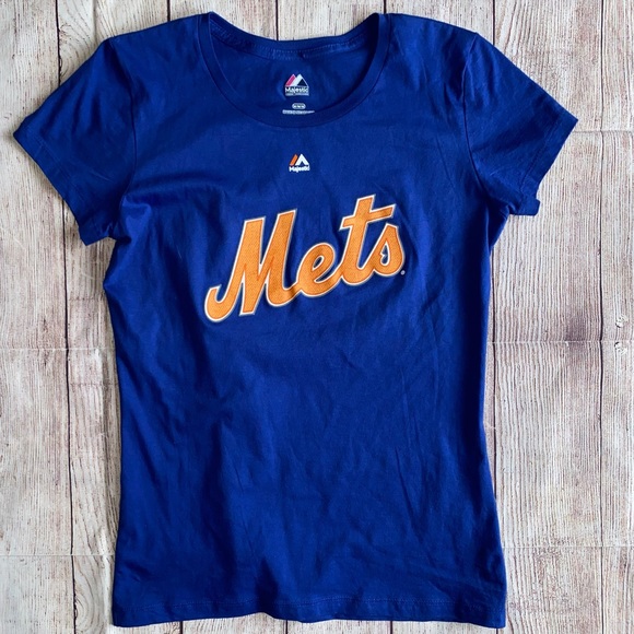 Mets majestic Medium Tshirt Ladies - Picture 1 of 4